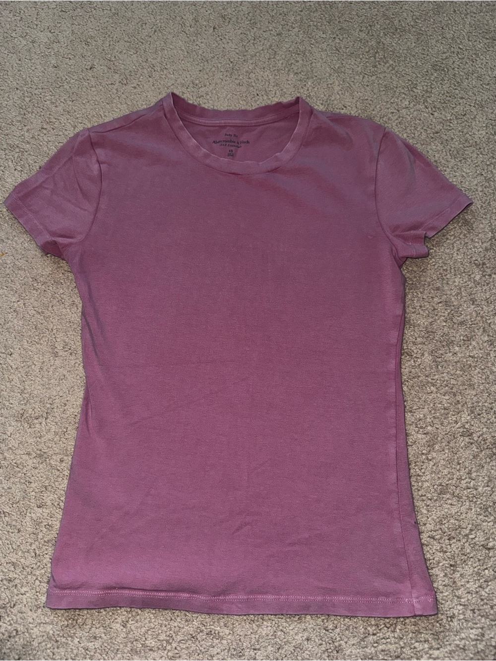 Abercrombie and Fitch pink baby tee size XS